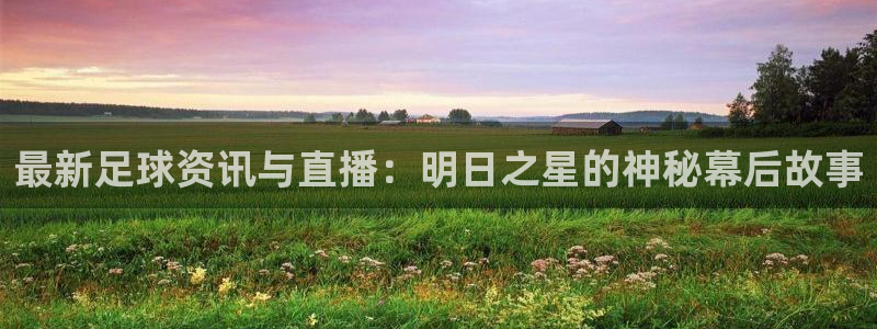 so米比赛直播：最新足球资讯与直播：明日之星的神秘幕后故事